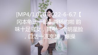 [MP4/1.01G]2022-6-6.7【冈本龟田一郎】两场约啪 韵味十足骚女，其中一个明星脸，口活一流爽翻，爆操