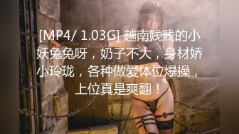 [MP4/ 1.03G] 越南贱贱的小妖兔兔呀，奶子不大，身材娇小玲珑，各种做爱体位爆操，上位真是爽翻！