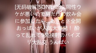 [无码破解]SONE-230 同性ウケが悪いので男だけの飲み会に参加したら…あざとさ全開おっぱいが人気大爆発！ 酔って乱れて9発挟射のパイズリ大乱交 うんぱい