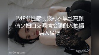 [MP4]性感制服衬衣黑丝高颜值少妇口交调情抬腿侧入抽插后入猛操